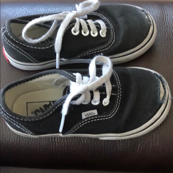 Vans Shoes Vans Toddler Kids Sneakers 8t Black Poshmark